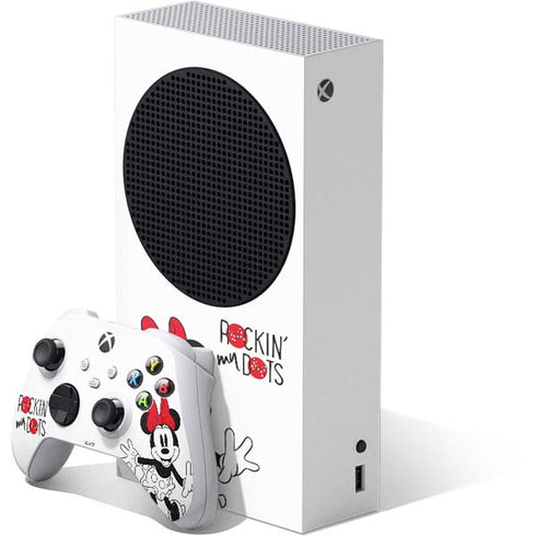 Disney Minnie Mouse Rockin My Dots Xbox Series S Skins