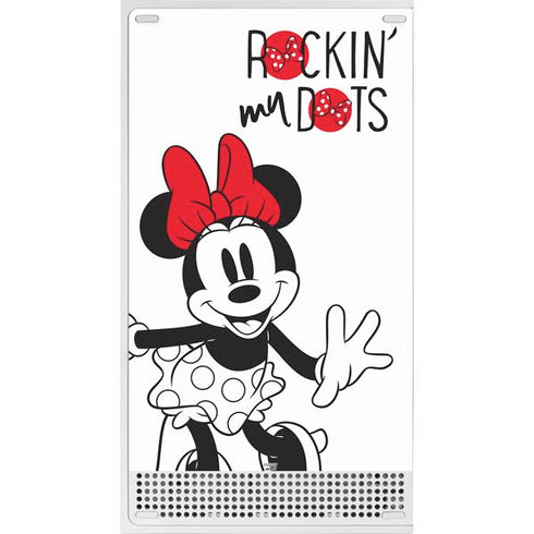 Disney Minnie Mouse Rockin My Dots Xbox Series S Console Skin