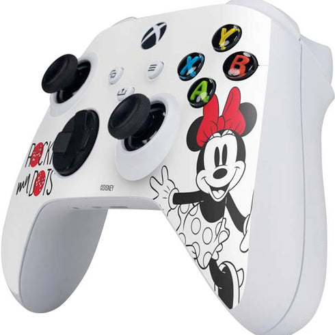Disney Minnie Mouse Rockin My Dots Xbox Series S Controller Skin