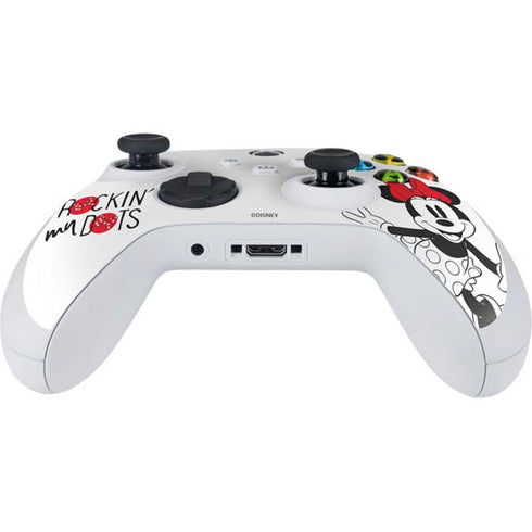 Disney Minnie Mouse Rockin My Dots Xbox Series S Controller Skin