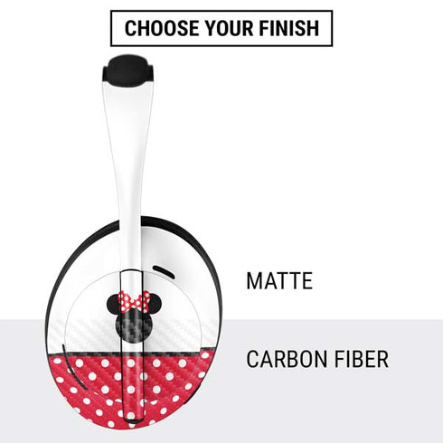 Disney Minnie Mouse Symbol Bose Noise Cancelling Headphones 700 Skin
