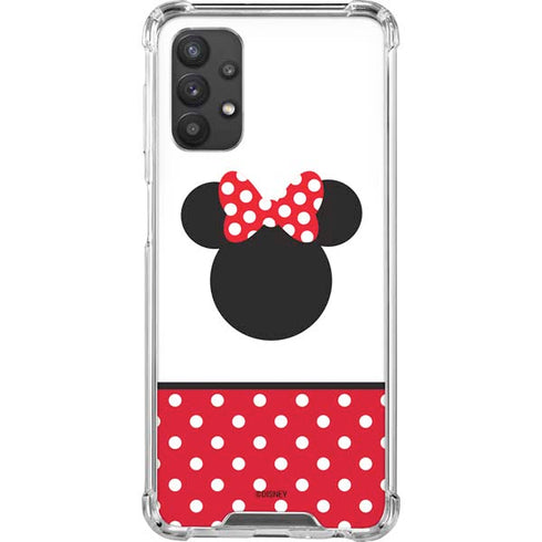 Disney Minnie Mouse Symbol Galaxy A32 5G Clear Case