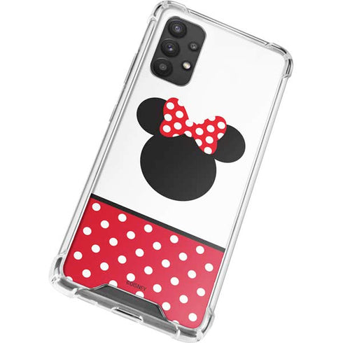 Disney Minnie Mouse Symbol Galaxy A32 5G Clear Case