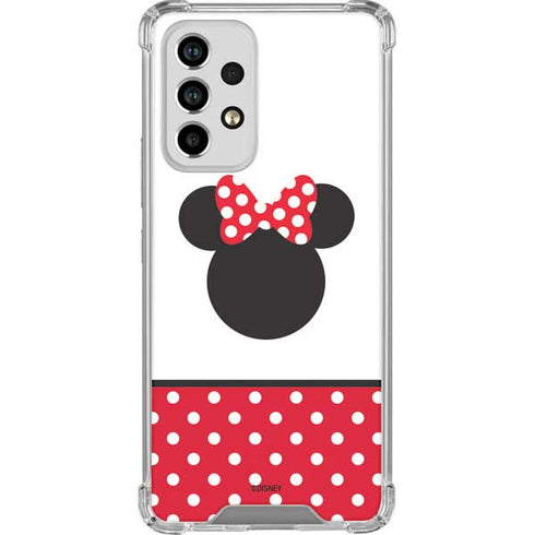 Disney Minnie Mouse Symbol Galaxy A33 5G Clear Case