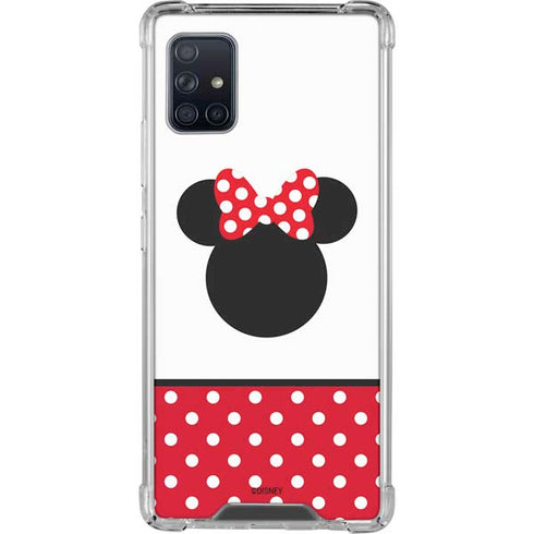 Disney Minnie Mouse Symbol Galaxy A51 5G Clear Case