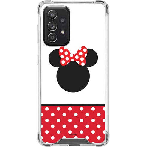 Disney Minnie Mouse Symbol Galaxy A52 5G Clear Case