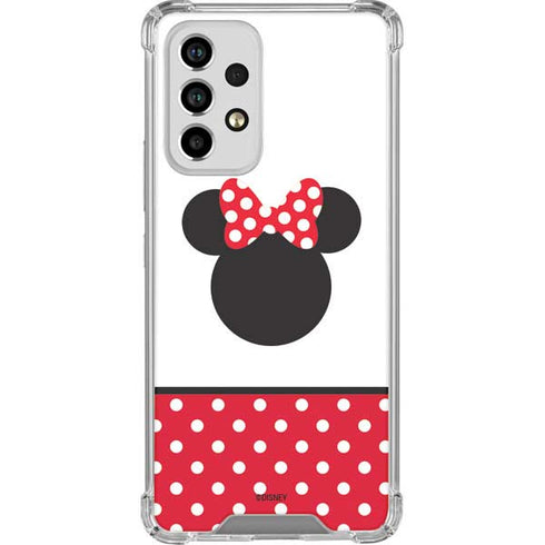 Disney Minnie Mouse Symbol Galaxy A53 5G Clear Case
