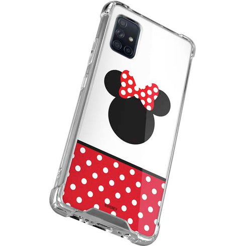 Disney Minnie Mouse Symbol Galaxy A71 5G Clear Case