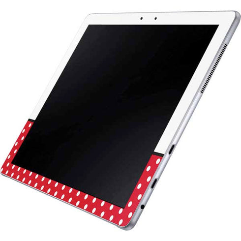 Disney Minnie Mouse Symbol Galaxy Book 12in Skin