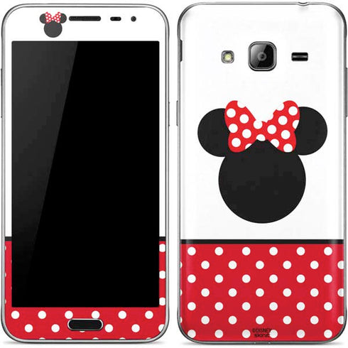 Disney Minnie Mouse Symbol Galaxy J3 Skin