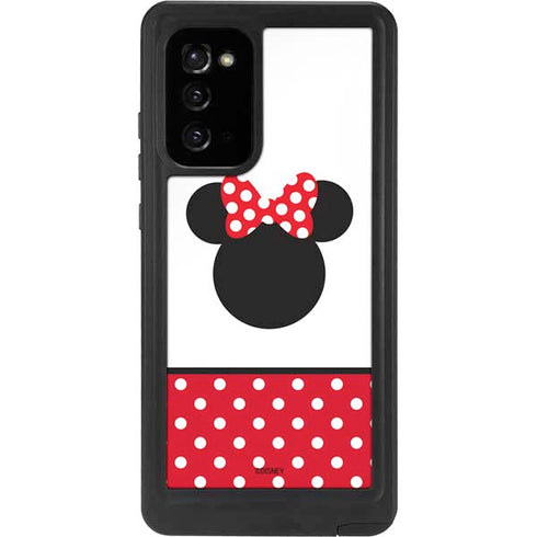 Disney Minnie Mouse Symbol Galaxy Note20 5G Waterproof Case