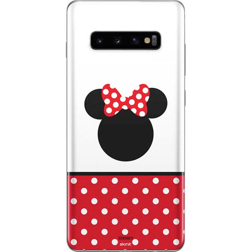 Disney Minnie Mouse Symbol Galaxy S10 Plus Skin