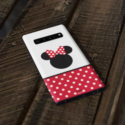 Disney Minnie Mouse Symbol Galaxy S10 Plus Skin