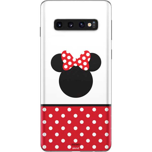 Disney Minnie Mouse Symbol Galaxy S10 Skin