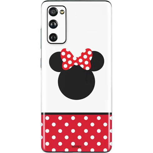 Disney Minnie Mouse Symbol Galaxy S20 Fan Edition Skin