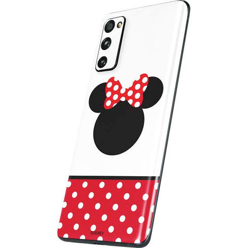 Disney Minnie Mouse Symbol Galaxy S20 Fan Edition Skin