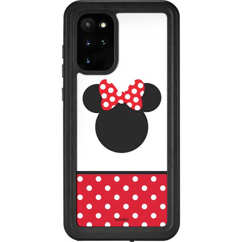 Disney Minnie Mouse Symbol Galaxy S20 Plus Waterproof Case