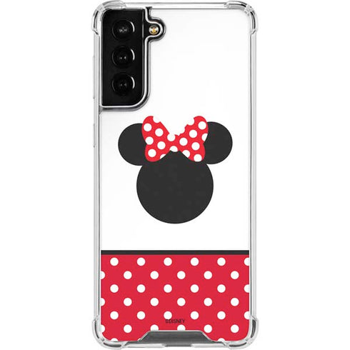 Disney Minnie Mouse Symbol Galaxy S22 Plus Clear Case