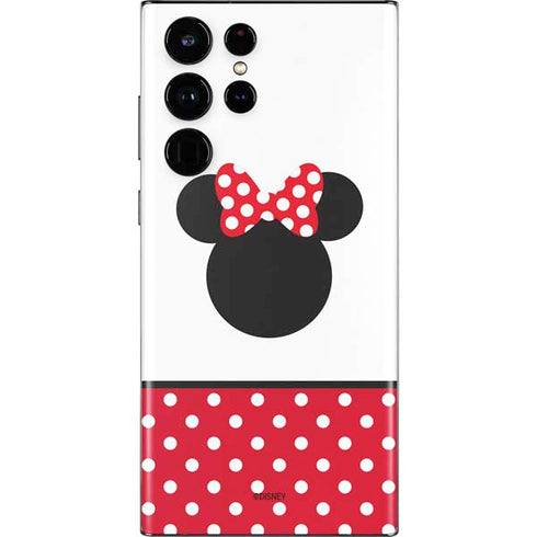 Disney Minnie Mouse Symbol Galaxy S22 Ultra Skin