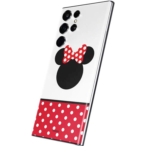 Disney Minnie Mouse Symbol Galaxy S22 Ultra Skin