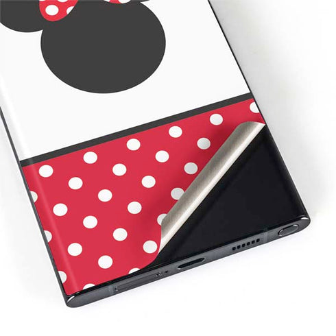 Disney Minnie Mouse Symbol Galaxy S22 Ultra Skin