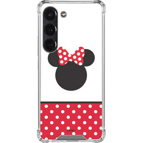Disney Minnie Mouse Symbol Galaxy S23 Clear Case
