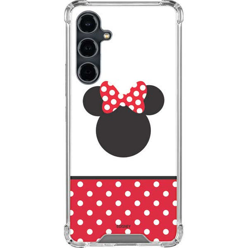 Disney Minnie Mouse Symbol Galaxy S23 FE Clear Case