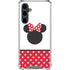 Disney Minnie Mouse Symbol Galaxy S23 FE Clear Case