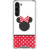 Disney Minnie Mouse Symbol Galaxy S23 Plus Clear Case