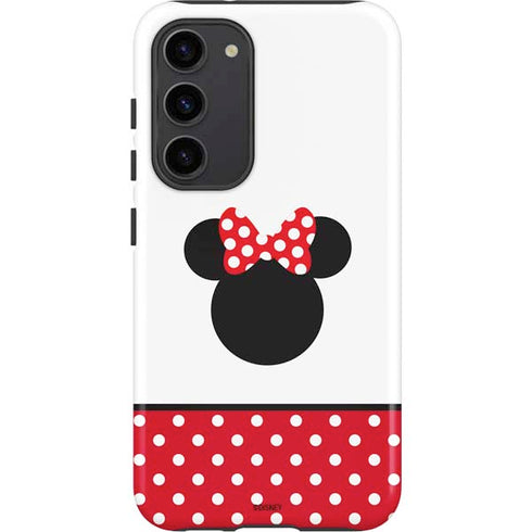 Disney Minnie Mouse Symbol Galaxy S23 Plus Pro Case