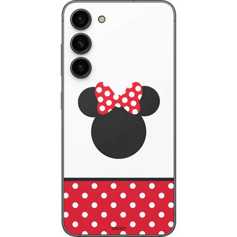 Disney Minnie Mouse Symbol Galaxy S23 Plus Skin