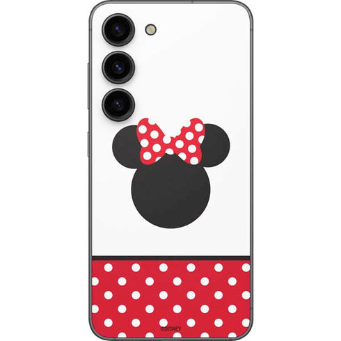 Disney Minnie Mouse Symbol Galaxy S23 Skin