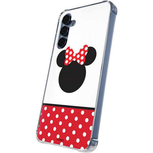 Disney Minnie Mouse Symbol Galaxy S24 Clear Case