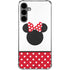 Disney Minnie Mouse Symbol Galaxy S24 Plus Clear Case