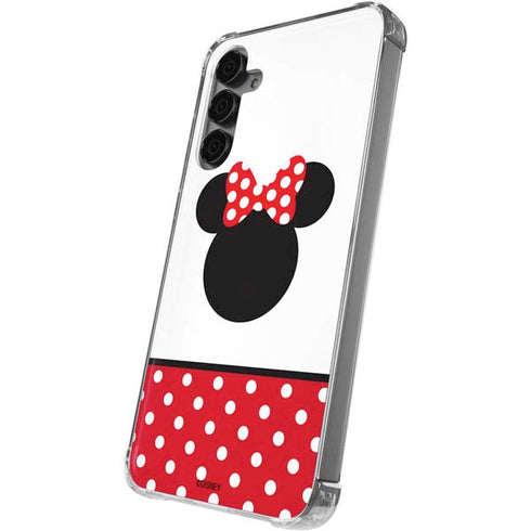 Disney Minnie Mouse Symbol Galaxy S24 Plus Clear Case