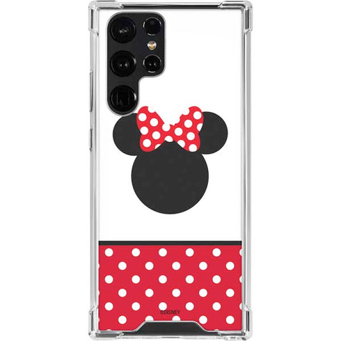 Disney Minnie Mouse Symbol Galaxy S24 Ultra Clear Case