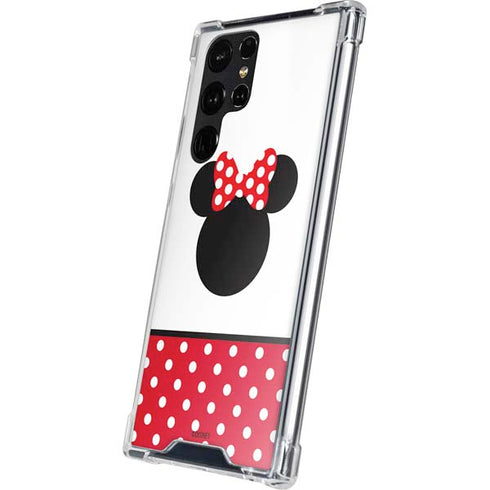 Disney Minnie Mouse Symbol Galaxy S24 Ultra Clear Case