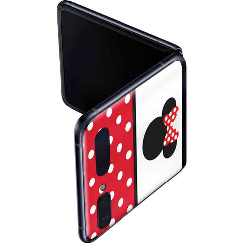 Disney Minnie Mouse Symbol Galaxy Z Flip Skin