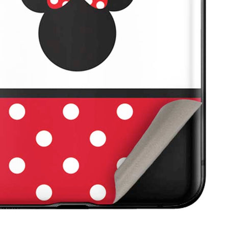 Disney Minnie Mouse Symbol Galaxy Z Flip Skin