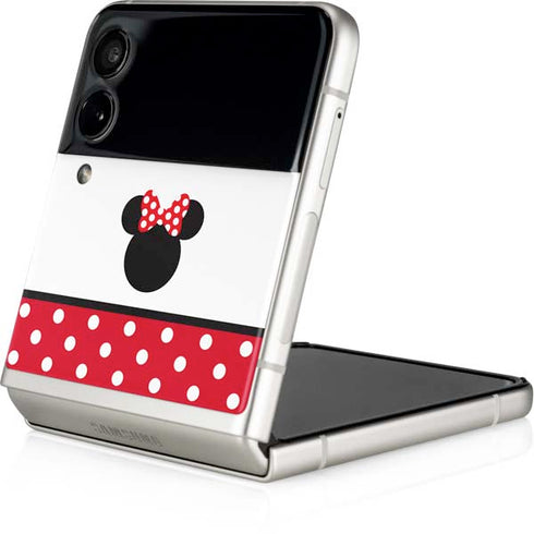Disney Minnie Mouse Symbol Galaxy Z Flip3 5G Skin