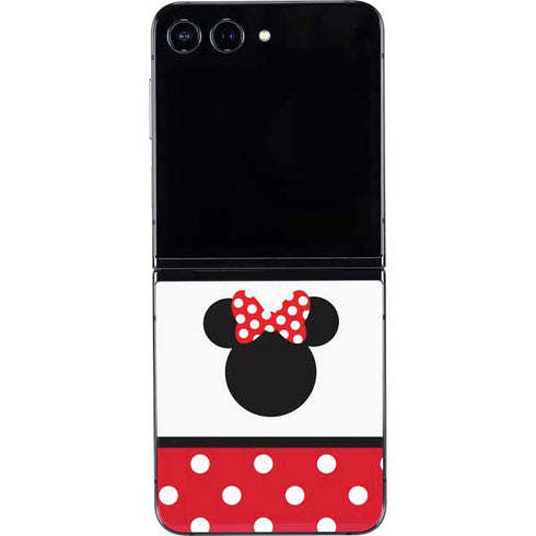 Disney Minnie Mouse Symbol Galaxy Z Flip5 5G Skin