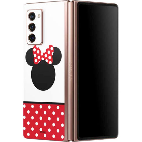 Disney Minnie Mouse Symbol Galaxy Z Fold2 5G Skin