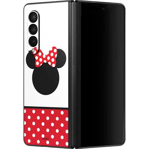 Disney Minnie Mouse Symbol Galaxy Z Fold3 5G Skin