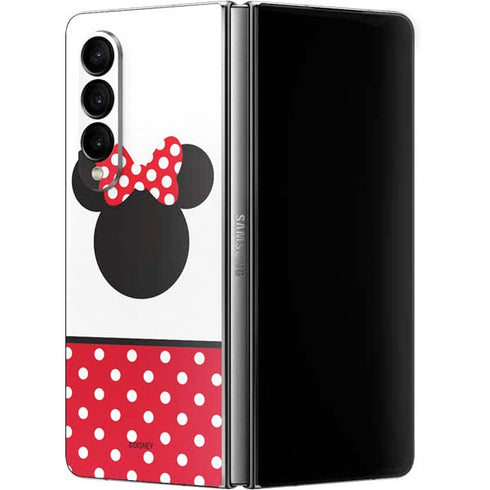 Disney Minnie Mouse Symbol Galaxy Z Fold4 5G Skin