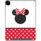 Disney Minnie Mouse Symbol iPad Pro 12.9in (2020) Clear Case