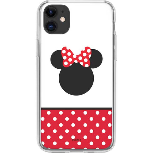 Disney Minnie Mouse Symbol iPhone 11 Clear Case