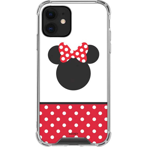 Disney Minnie Mouse Symbol iPhone 12 Clear Case