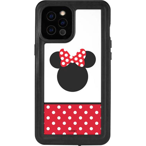 Disney Minnie Mouse Symbol iPhone 12 Pro Max Waterproof Case