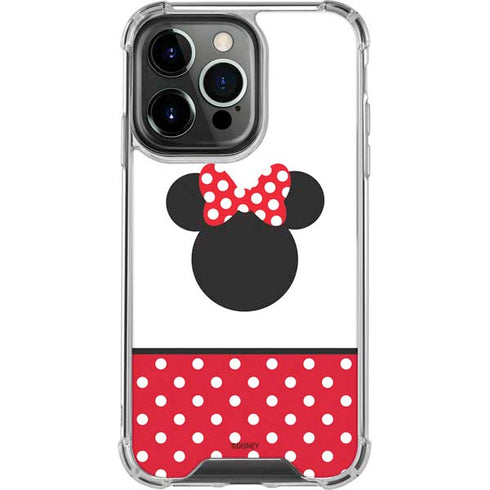Disney Minnie Mouse Symbol iPhone 13 Pro Clear Case