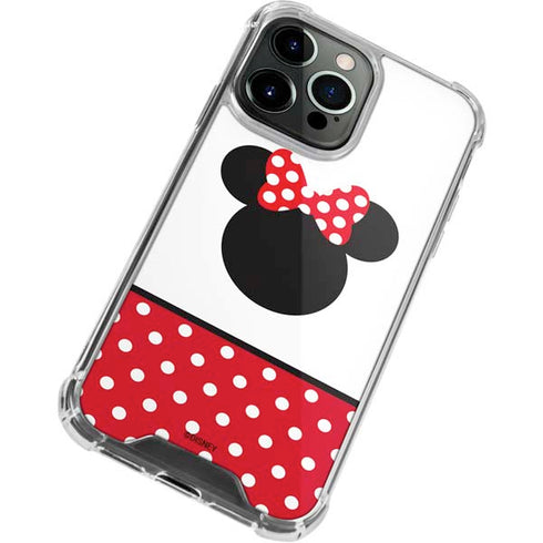 Disney Minnie Mouse Symbol iPhone 13 Pro Clear Case
